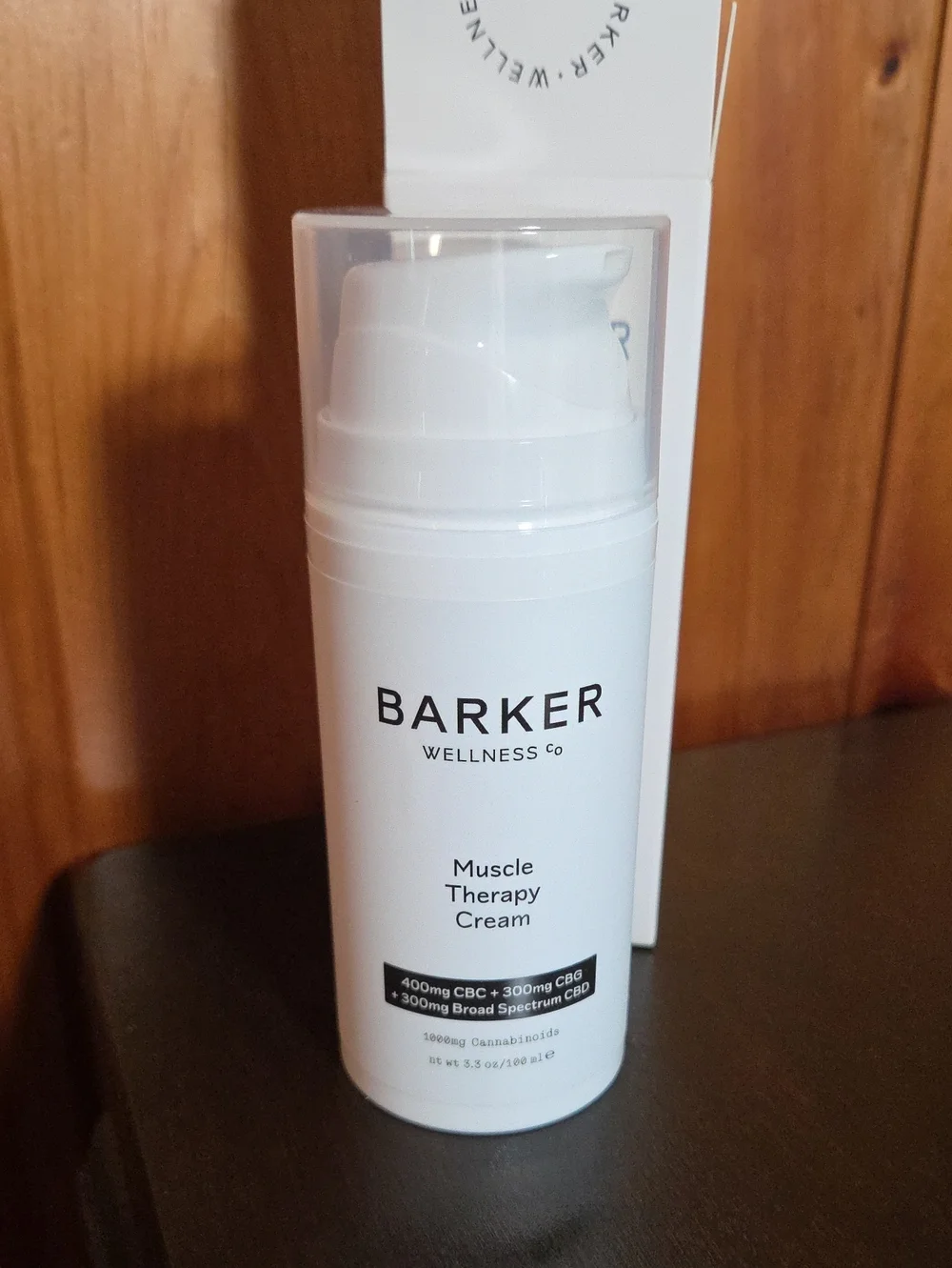 Barker Wellness Co Muscle Therapy Cream